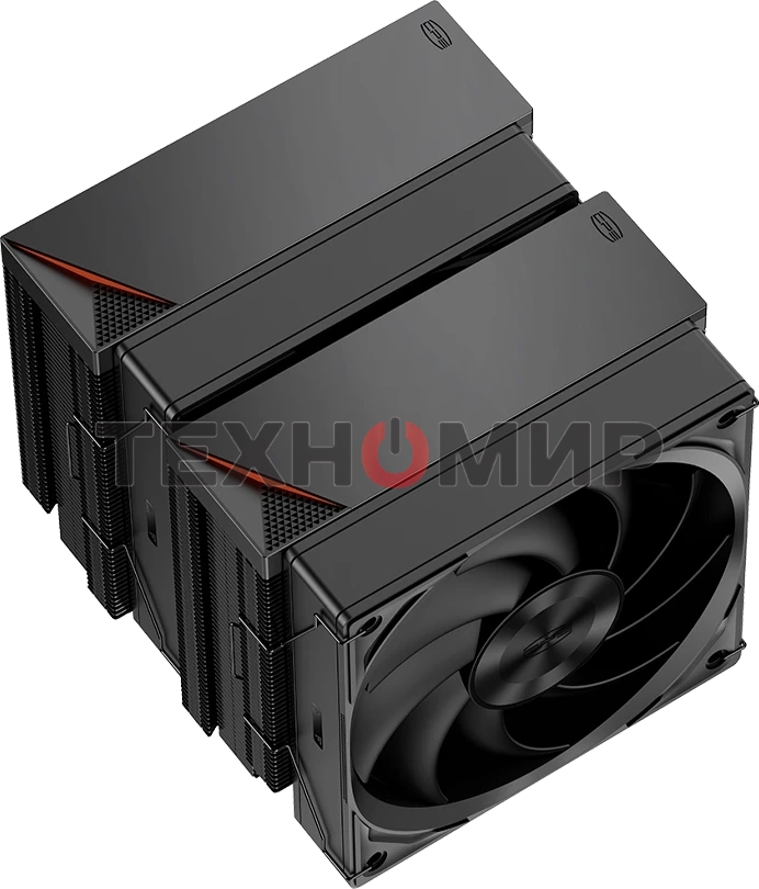 Устройство охлаждения (кулер) PcCooler RZ620 BK Soc-AM5/AM4/1151/1200/2066/1700 черный 4-pin 32dB Al+Cu 270W Ret (R7-Z622WBKNNX-GL)