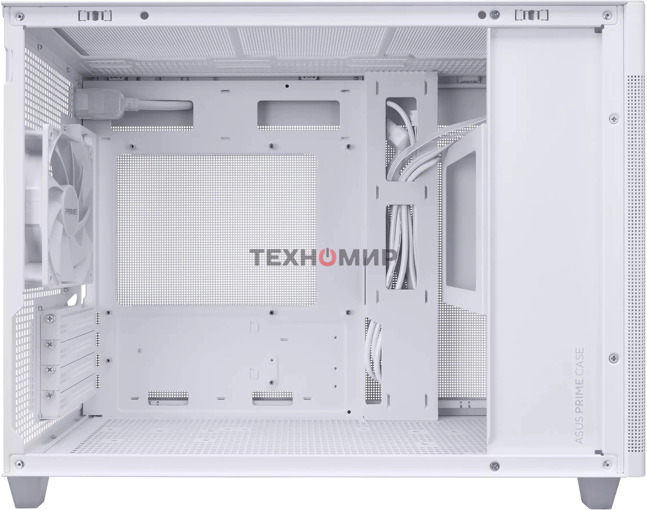 Компьютерный корпус Asus AP201 PRIME CASE TG WHITE AP201/WHT/TG