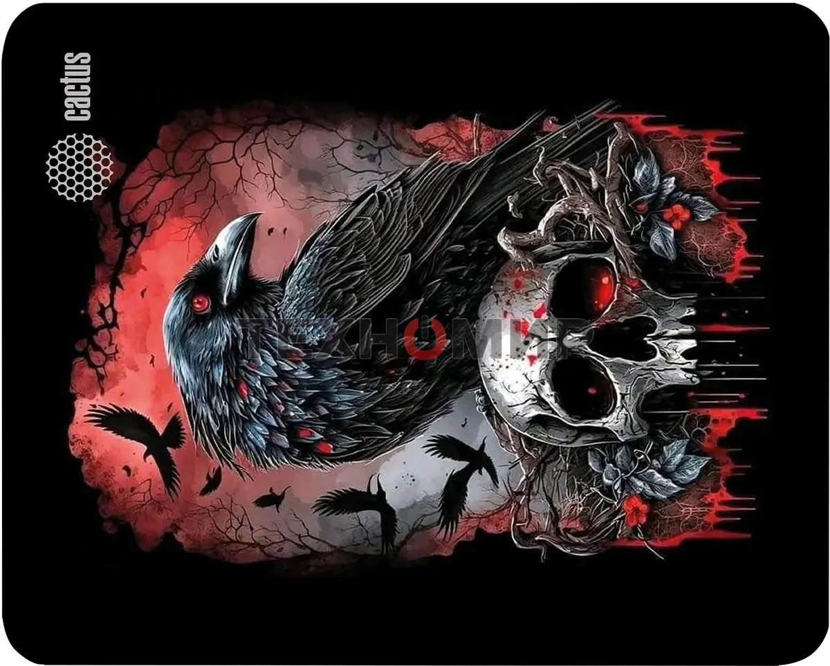 Коврик для мыши Cactus Raven 250x200x3мм (CS-MP-D14S)
