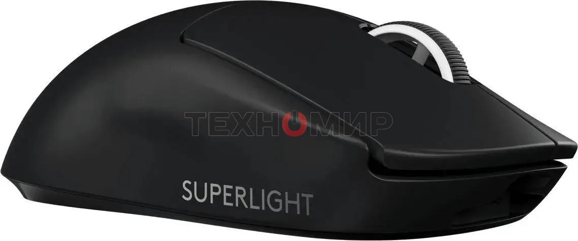 Мышь беспроводная Logitech G PRO X SUPERLIGHT черный, 25600 dpi, радиоканал, USB, кнопки - 5