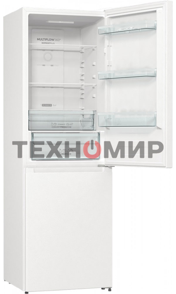 Холодильник Gorenje NRKP61EA2W4 белый двухкамерный 203/99л морозилка снизу, No Frost