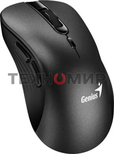 Мышь беспроводная Genius Ergo 8100S черный, 1600 dpi, радиоканал, USB, кнопки - 6