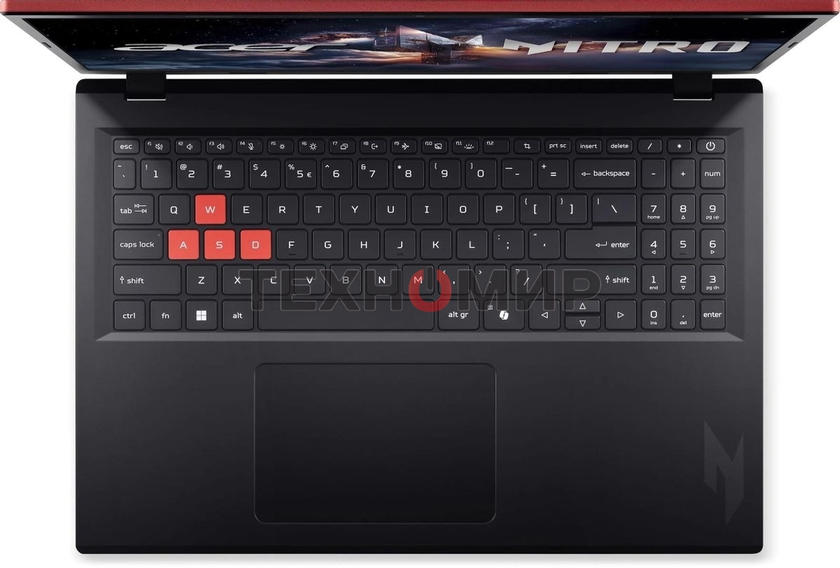 Ноутбук Acer Nitro Lite 16 NL16-71G-51L6 Core i5 13420H 16Gb SSD512Gb NVIDIA GeForce RTX4050 6Gb 16