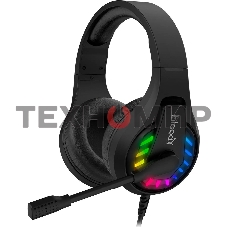 Гарнитура проводная с микрофоном A4Tech Bloody G230 черный 2м накладные USB оголовье (G230)