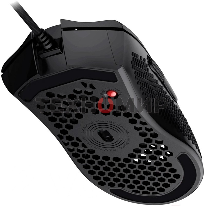 Мышь проводная REDRAGON Storm Basic чёрный, 12400 dpi, USB, кнопки - 5