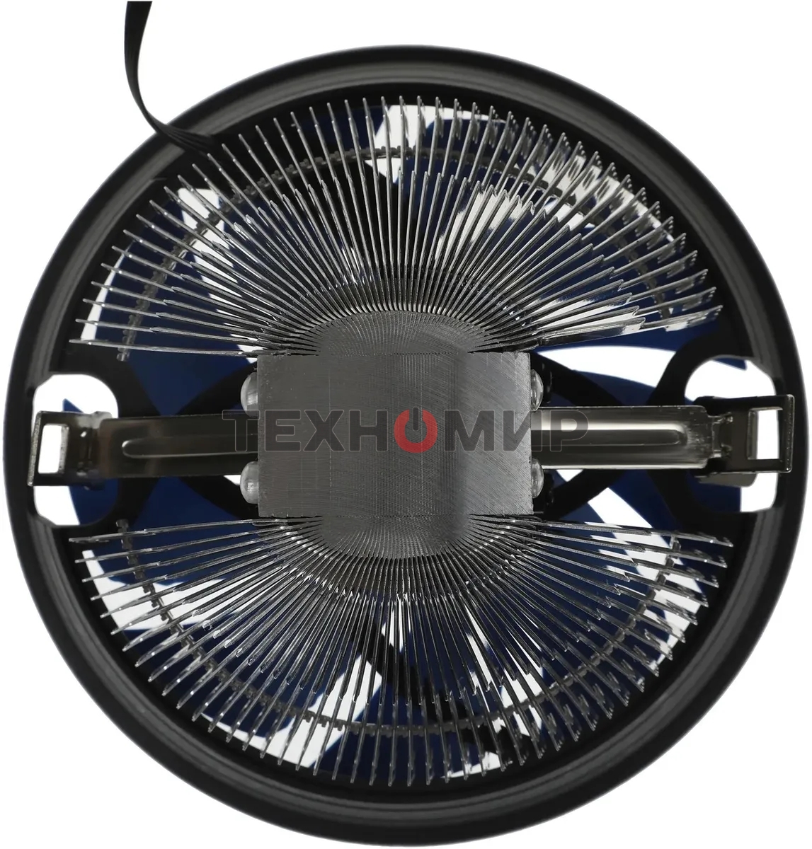 Кулер Digma D-CPC95-PWM2 синий/черный 120мм алюминий 1500rpm 29db 4-pin 95W 66мм