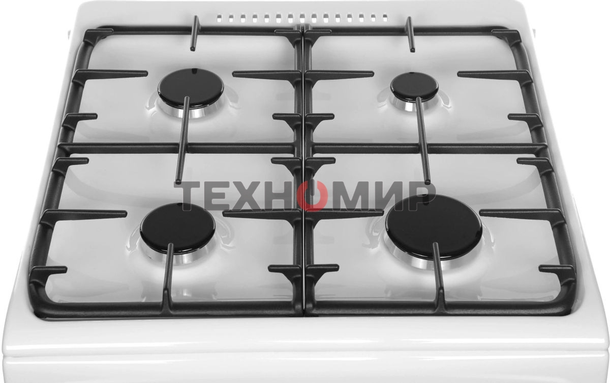 Плита газовая Gefest CG 50М02 К73 белый, конфорок 4 шт, духовка 42 л, 50 см x 85 см x 53 см