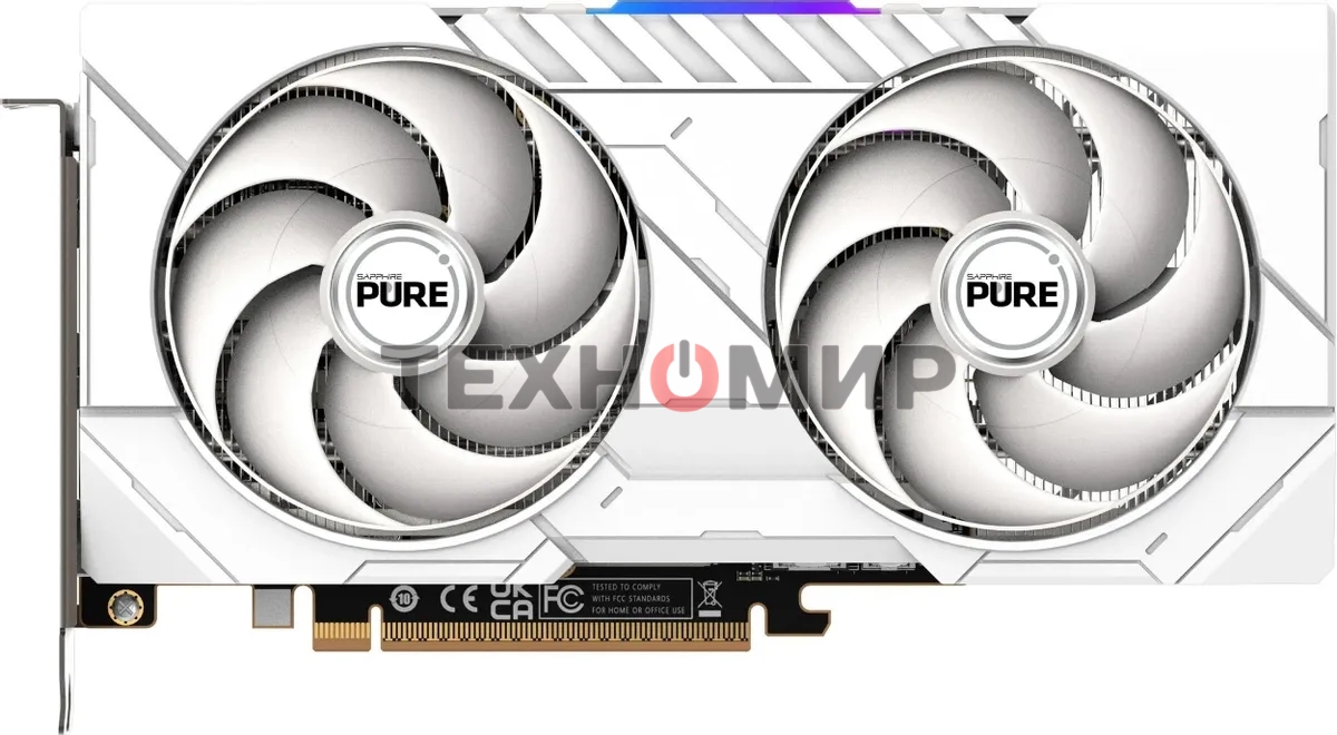 Видеокарта Sapphire PCI-E 5.0 11350-02-20G PURE AMD RADEON RX 9060 XT GAMING OC 16Gb DUAL AMD Radeon RX 9060XT 16Gb 128bit GDDR6 2700/20000 HDMIx2 DPx2 HDCP Ret