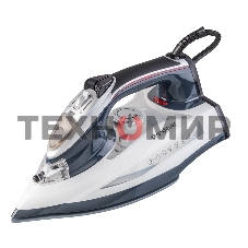 Утюг электрический Endever Delta-228 темно-синий/белый, 3000 Вт, подача пара 65 г/мин, паровой удар 180 г/мин, 10 шт/уп