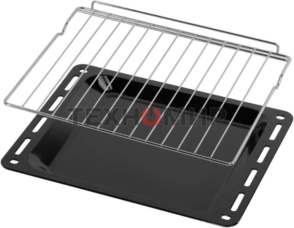 Шкаф духовой электрический Maunfeld AEOH60102S, 60л, дверца с 3 стеклами, нержавеющая сталь