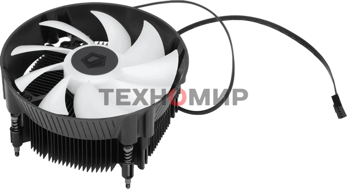 Кулер ID-Cooling DK-07i RAINBOW (Intel) черный 120мм алюминий 1800rpm 26db 4-pin 125W 60мм