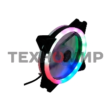 Вентилятор для корпуса Gembird черный, 120 мм, 1200 об/мин, 20.5 дБ, 3 pin