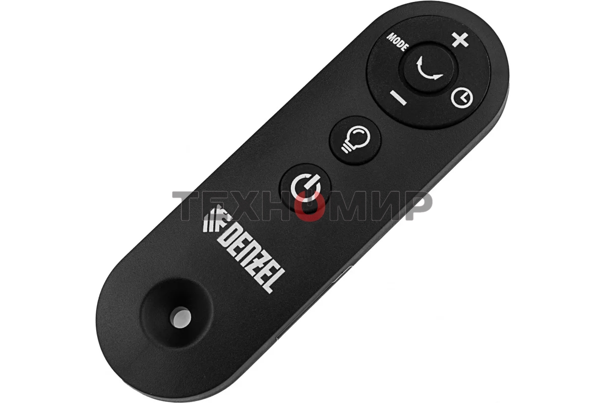 Тепловентилятор керамический Denzel DTFC-2000, 1000/2000 Вт, 20 м2, пульт, 3 режима, термостат