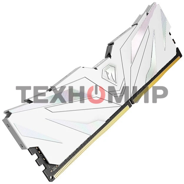 Оперативная память Netac Shadow II, DDR5, 16Gb (1x16 GB), 6000 MHz, CL38, DIMM, радиатор, белый