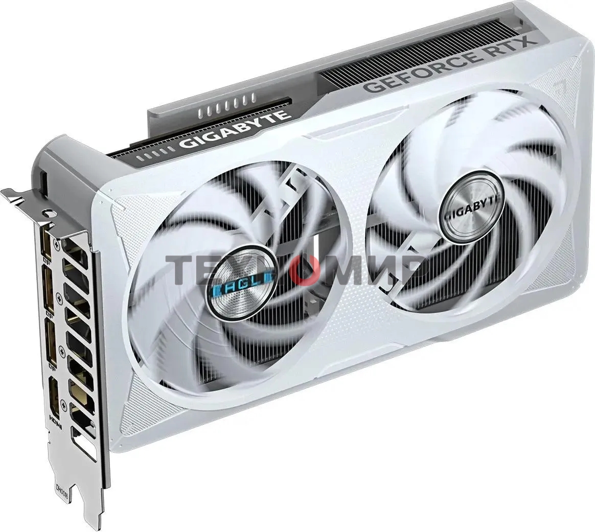 Видеокарта Gigabyte GV-N5060EAGLEOC ICE-8GD, NVIDIA GeForce RTX 5060, 8 ГБ GDDR7, 128 бит, PCI-e 5.0, 1xHDMI, 3xDP