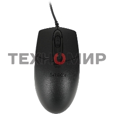 Мышь проводная A4Tech OP-720 черный, 1200 dpi, USB, кнопки - 3