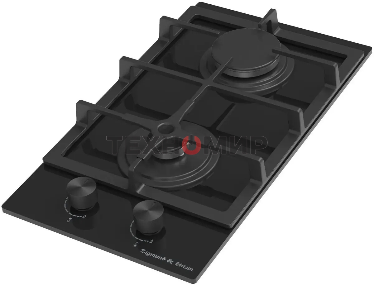 Газовая варочная панель Zigmund & Shtain M 26.3 B независимая, черный
