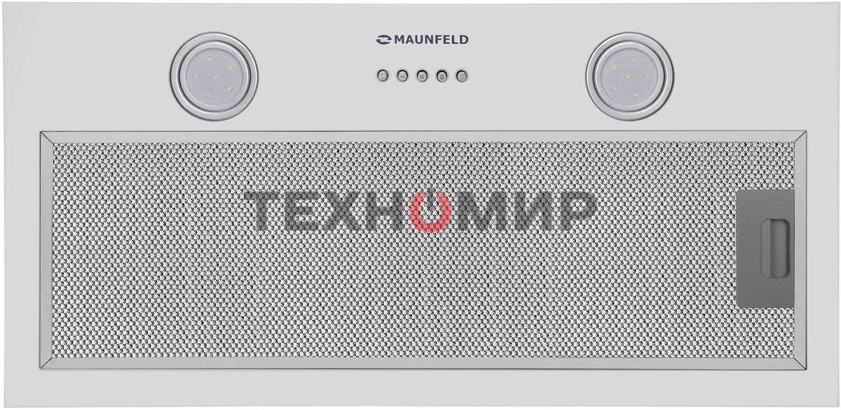 Вытяжка встраиваемая Maunfeld THAMES 601M белый, 60 см, 520 куб. м/ч, 45 дБ