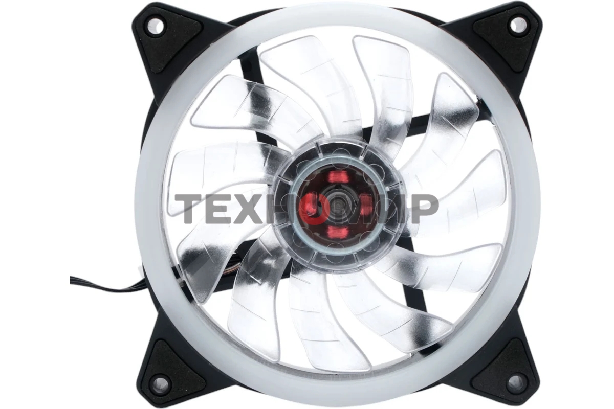 Вентилятор для корпуса Gembird черный, 120 мм, 1200 об/мин, 20.5 дБ, 3 pin