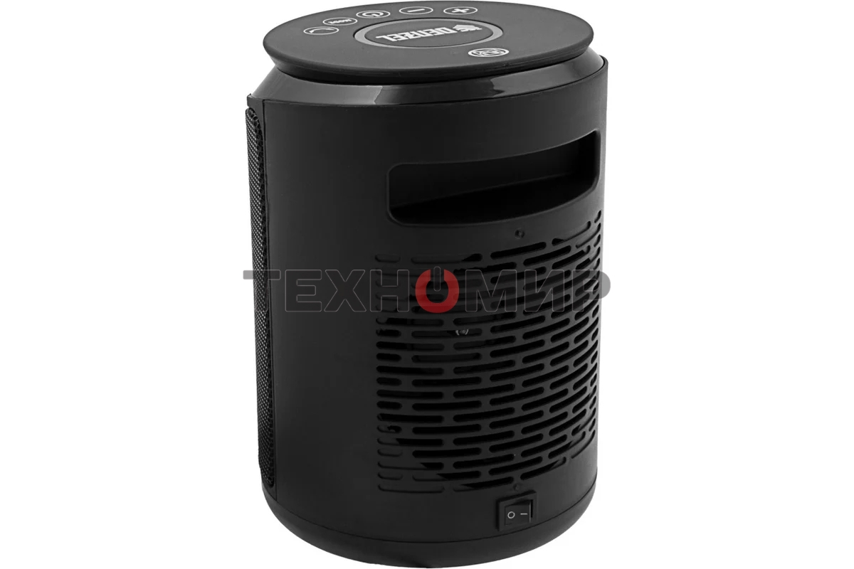 Тепловентилятор керамический Denzel DTFC-2000, 1000/2000 Вт, 20 м2, пульт, 3 режима, термостат