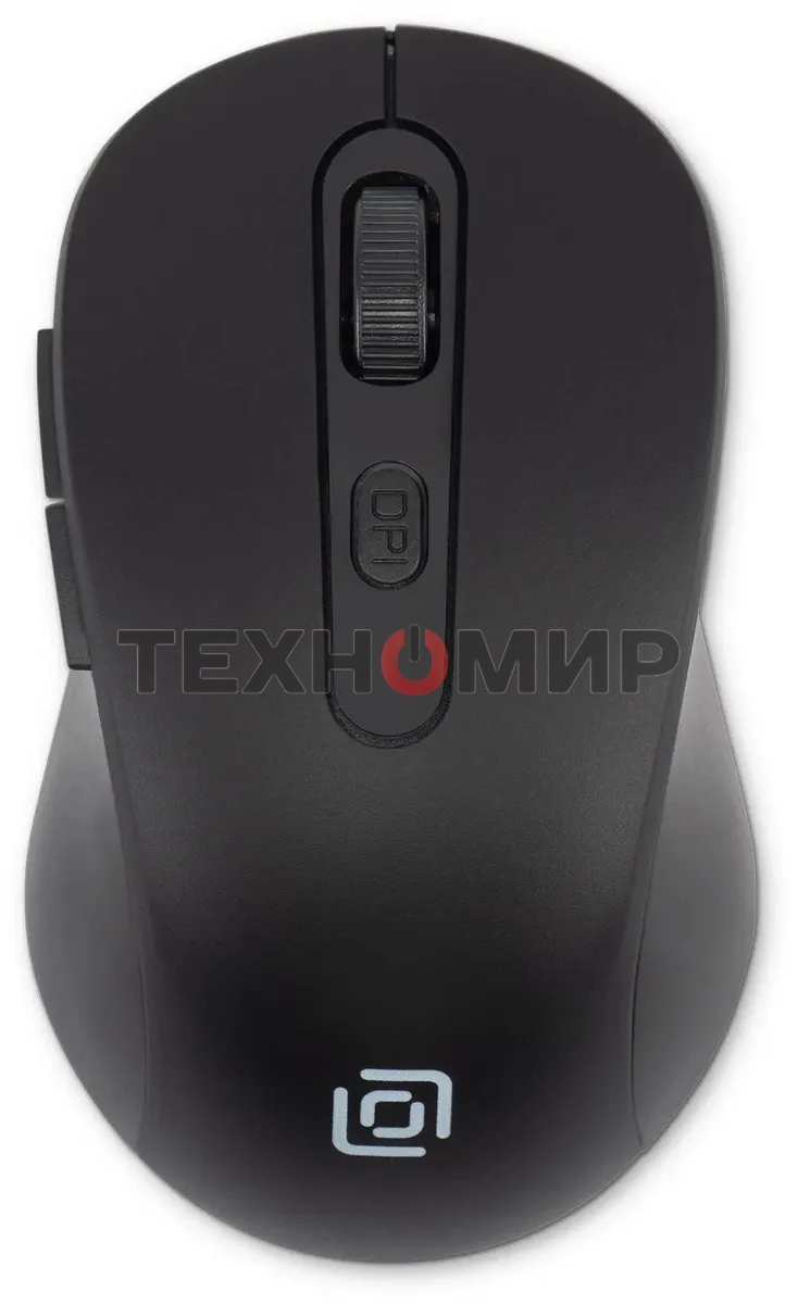 Мышь беспроводная Oklick 677MW черный, 1600 dpi, радиоканал, USB, кнопки - 6
