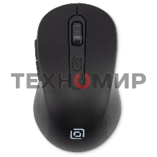 Мышь беспроводная Oklick 677MW черный, 1600 dpi, радиоканал, USB, кнопки - 6