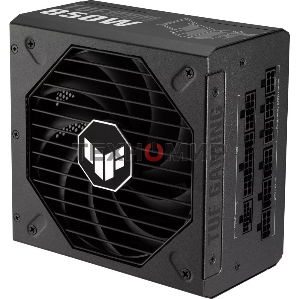 Блок питания ASUS TUF-GAMING-850G (90YE00S2-B0NA00), 850Вт, 80 PLUS Gold, 135мм, модульный, черный