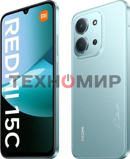 Смартфон Xiaomi Redmi 15C 4/128Gb мятный зеленый