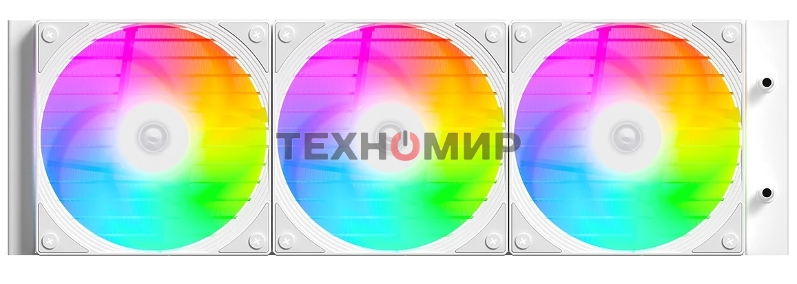 Система жидкостного охлаждения ID-Cooling FX360 Inf ARGb белый 120мм алюминий+медь 2000rpm 27.2db 4-pin 350W