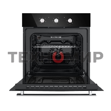 Духовой шкаф электрический встраиваемый HOMSair OEF657BK черный