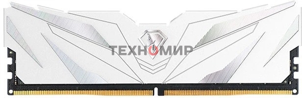 Оперативная память Netac Shadow II, DDR5, 16Gb (1x16 GB), 6000 MHz, CL38, DIMM, радиатор, белый