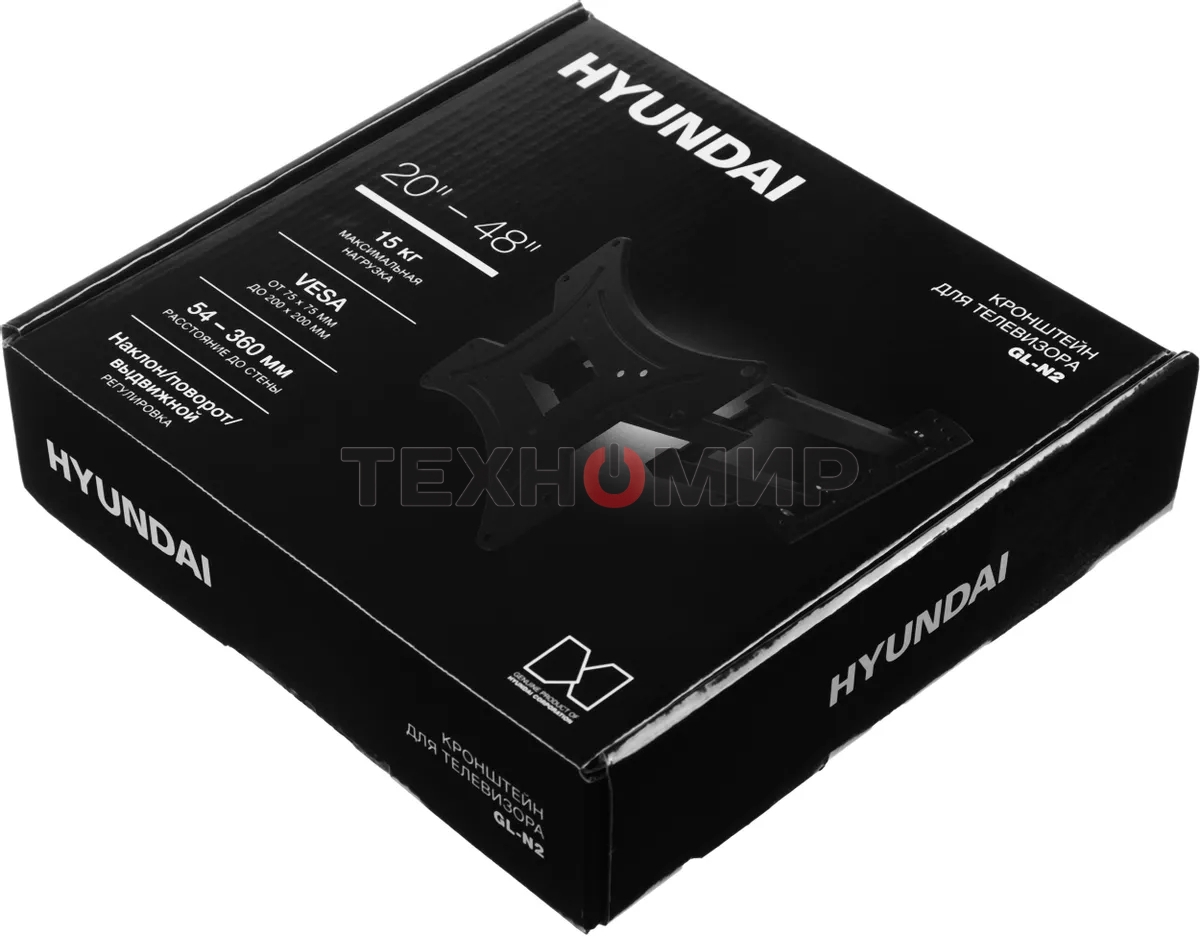 Кронштейн для телевизора Hyundai GL-N2 черный 20