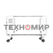 Конвектор электрический Thermex Frame 1500E белый, 1500 Вт, 20 м2, термостат, дисплей