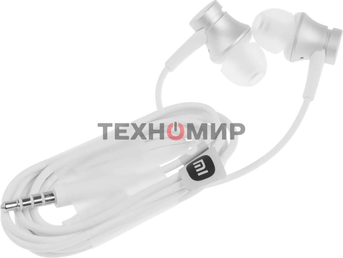 Наушники Xiaomi Mi In-Ear Headfones Basic Silver