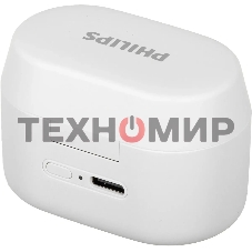 Полностью беспроводные вакуумные с мик/Bluetooth 5.1/время работы 6 ч/3 доп заряда в кейсе/авто подкл и отк/smart pairin/сверхкомпактны/USB-C/IPX4/съемные