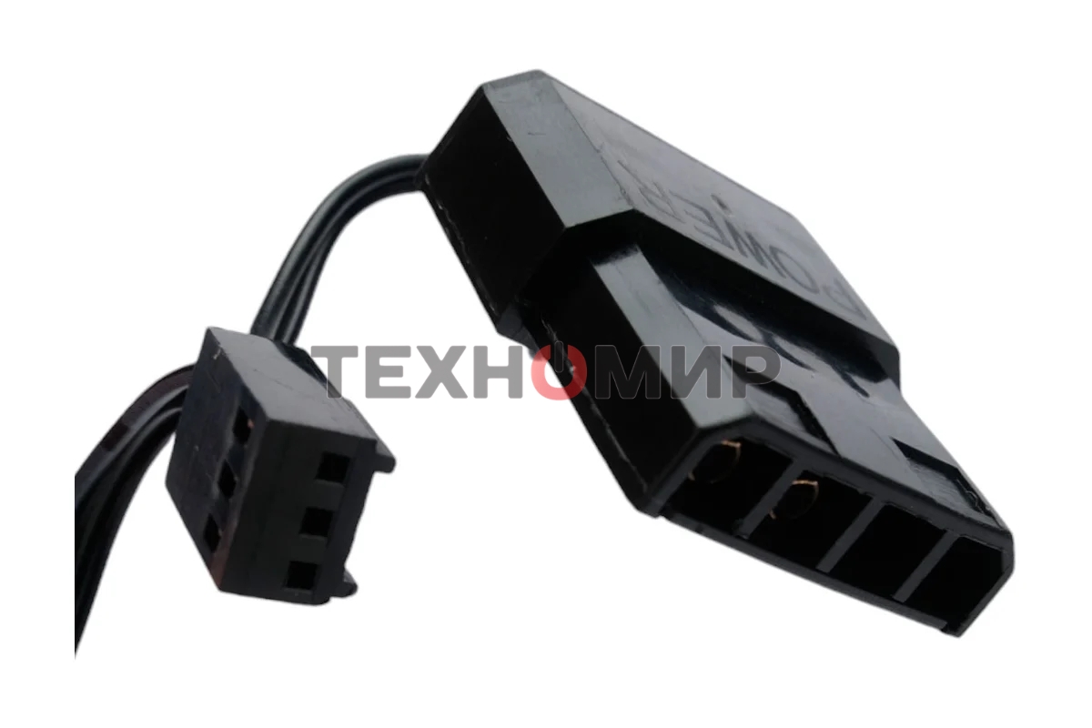 Вентилятор для корпуса Gembird черный, 120 мм, 1200 об/мин, 20.5 дБ, 3 pin