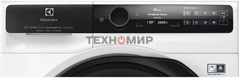 Стиральная машина Electrolux EW8W7607QE белый загр.фронтальная макс.: 11кг 1550 об/мин класс: A+++