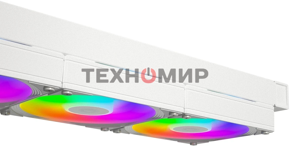 Система жидкостного охлаждения ID-Cooling FX360 Inf ARGb белый 120мм алюминий+медь 2000rpm 27.2db 4-pin 350W