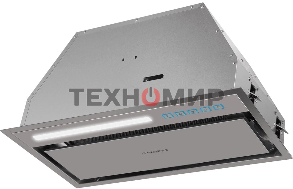 Вытяжка встраиваемая Maunfeld Clare 60 нержавеющая сталь, 60 см, 1050 куб. м/ч, 50 дБ