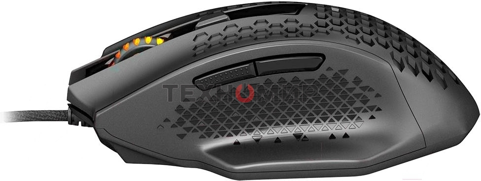 Мышь проводная REDRAGON Storm Basic чёрный, 12400 dpi, USB, кнопки - 5