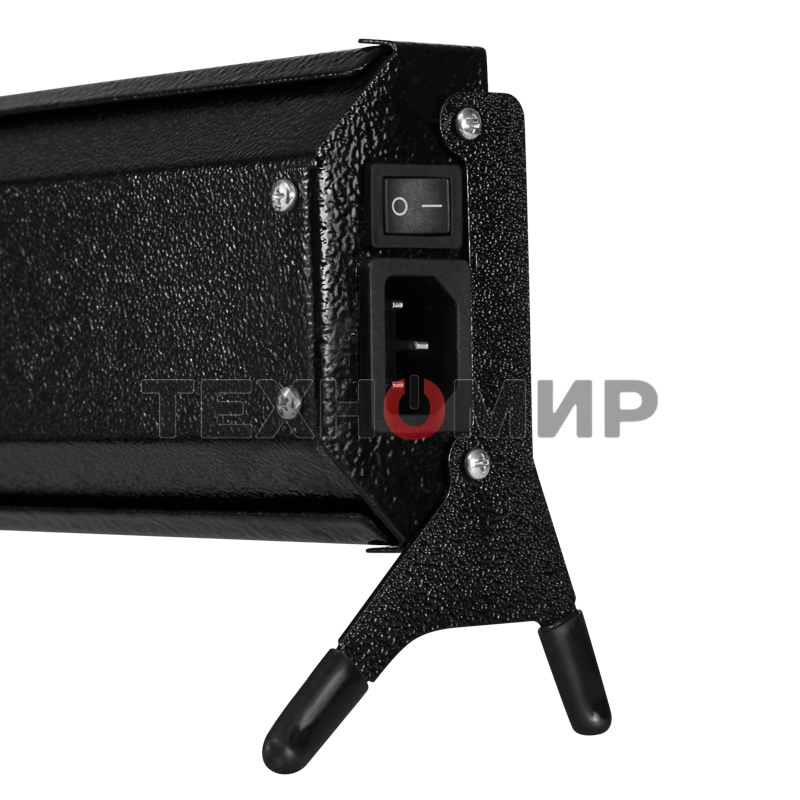 Конвектор электрический плинтусный СОКОЛ 60-0124, черный, 450 Вт, 15 м2