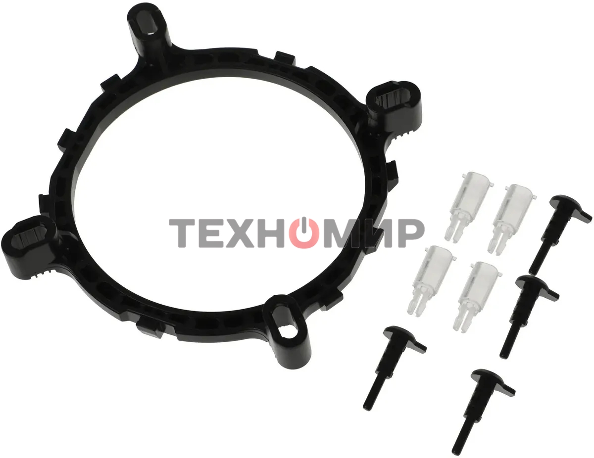 Кулер Digma D-CPC95-PWM2 синий/черный 120мм алюминий 1500rpm 29db 4-pin 95W 66мм