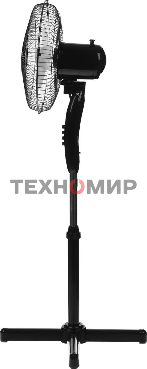 Вентилятор бытовой напольный Rix RSF-3000B, черный