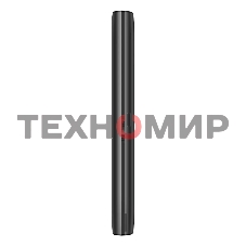 Мобильный телефон BQ 1858 Barrel черный/серебристый