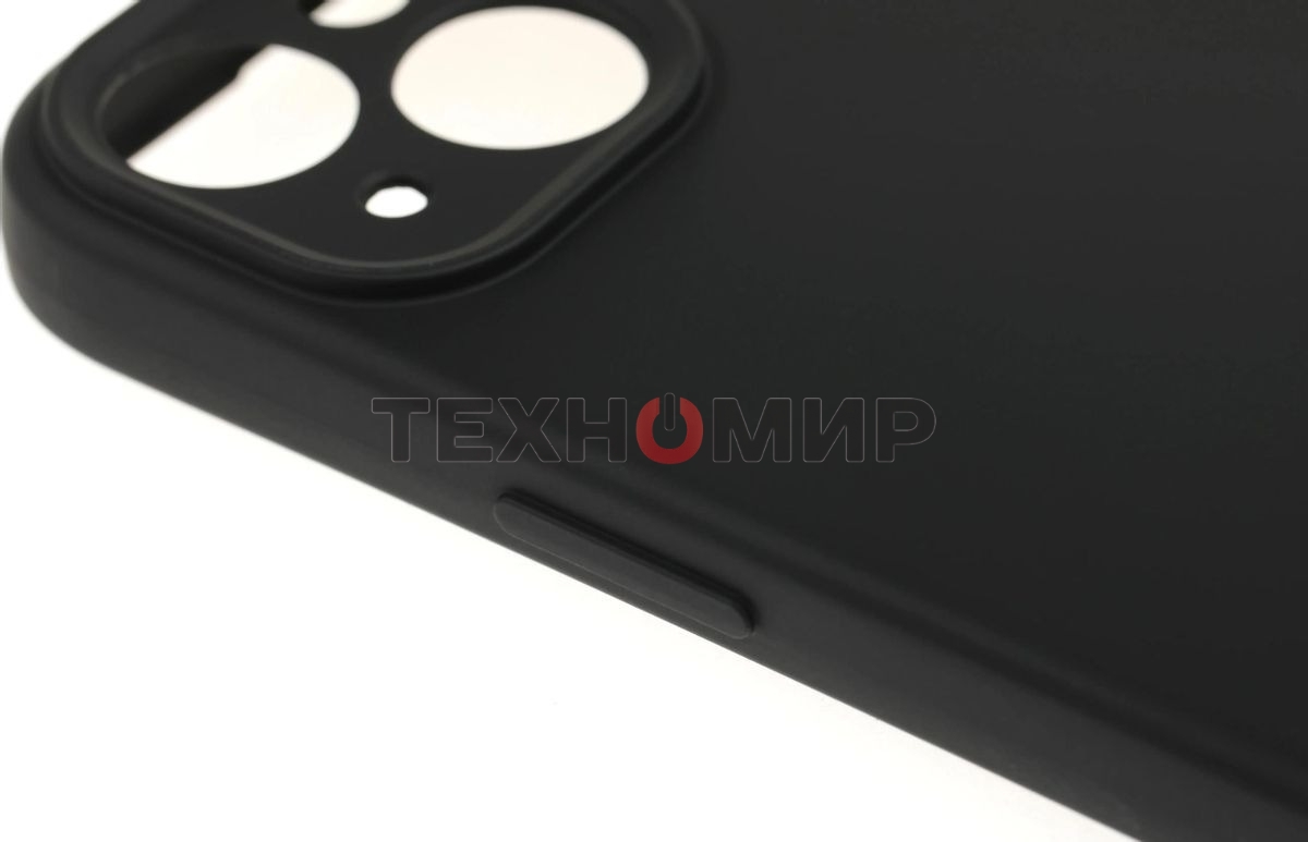 Чехол (клип-кейс) BoraSCO для Apple iPhone 15 черный (72433)