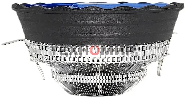 Кулер Digma D-CPC95-PWM2 синий/черный 120мм алюминий 1500rpm 29db 4-pin 95W 66мм