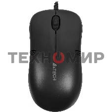 Мышь проводная A4Tech OP-560NU черный, 1200 dpi, USB, кнопки - 3