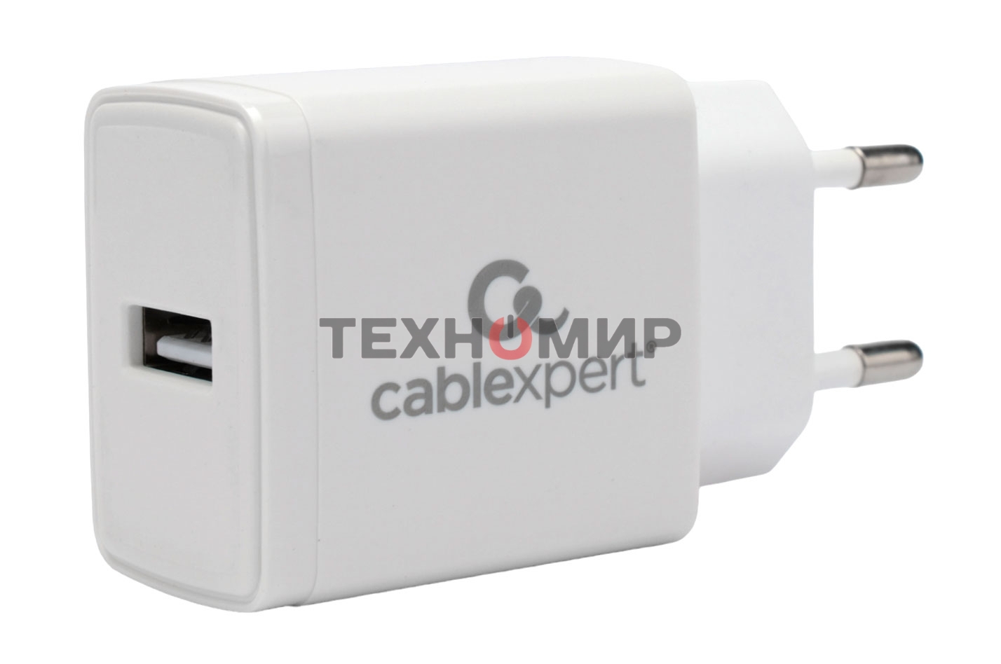 Сетевое зарядное устройство Cablexpert MP3A-PC-38 100/220V - 5V USB 1 порт, 2A, белый