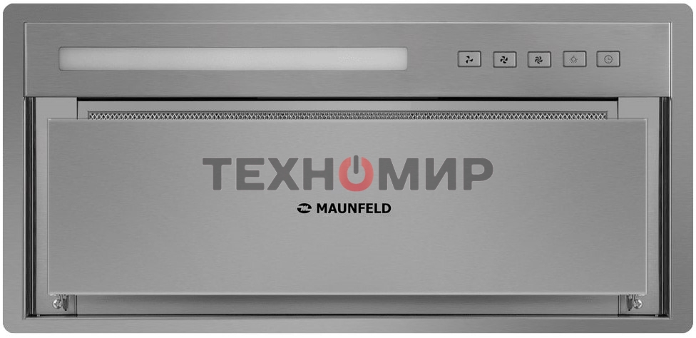 Вытяжка встраиваемая Maunfeld Clare 60 нержавеющая сталь, 60 см, 1050 куб. м/ч, 50 дБ