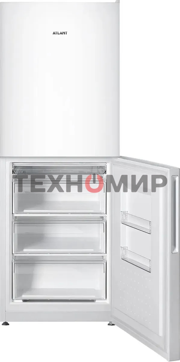 Холодильник Atlant ХМ-4610-101 белый двухкамерный 148/119л морозилка снизу